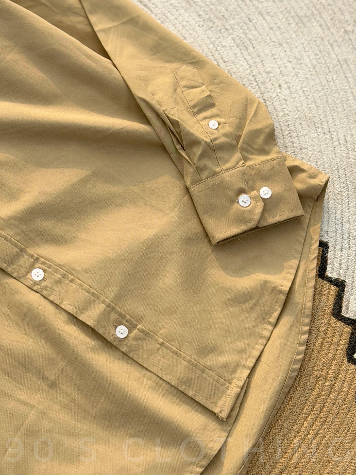 LACOSTE Beige Full sleeve shirt