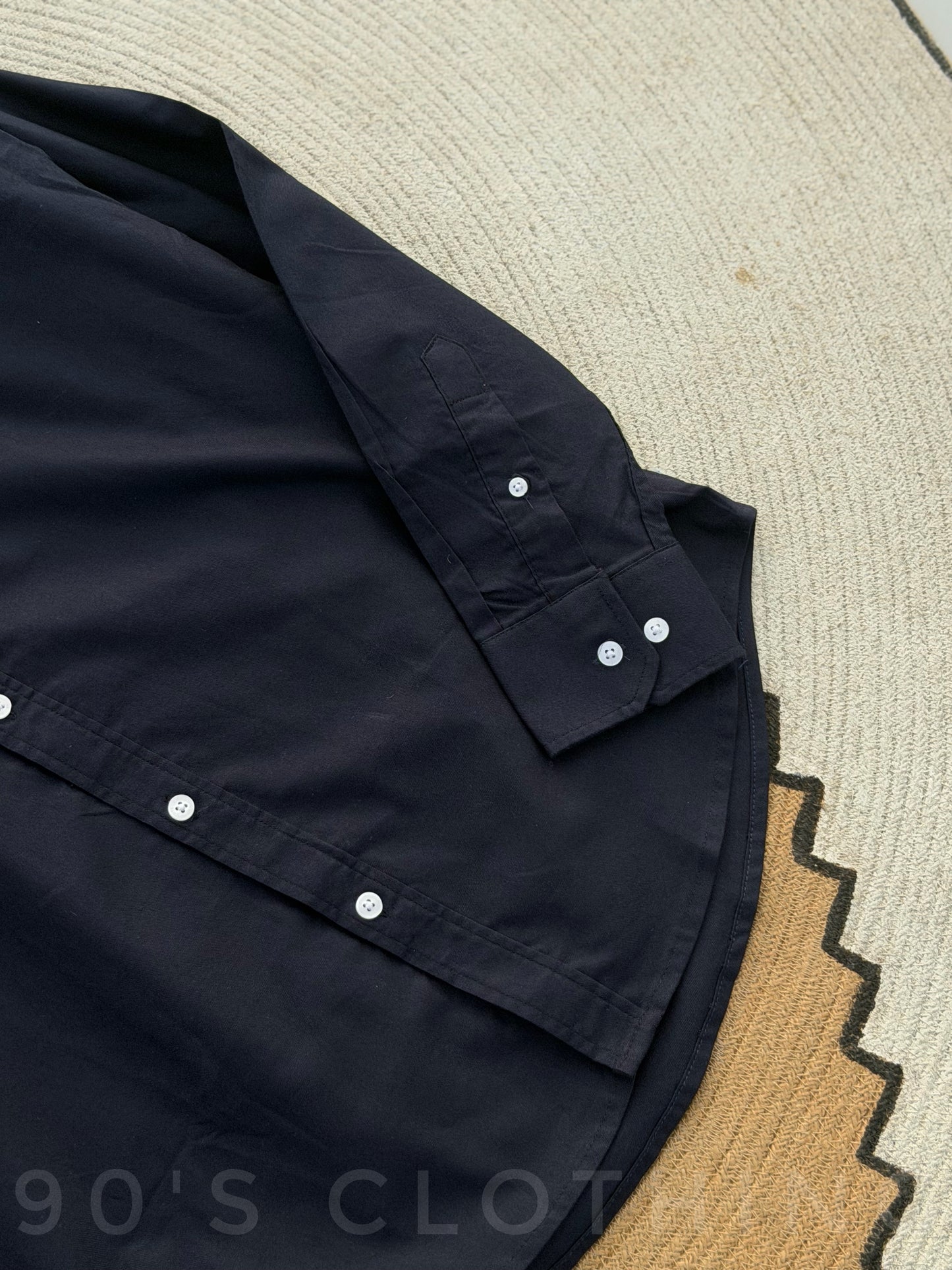 LACOSTE Navy blue Full sleeve shirt.