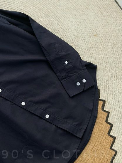LACOSTE Navy blue Full sleeve shirt.